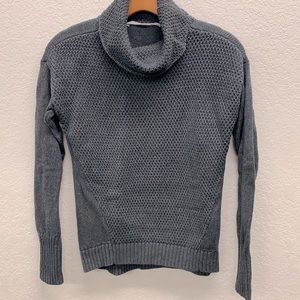 Athleta charcoal turtleneck sweater XXS